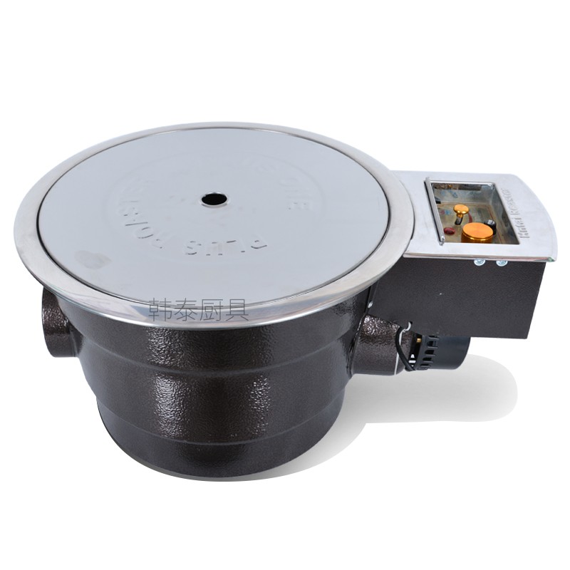 下排煙炭烤爐帶助燃風(fēng)機